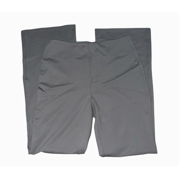 Halara Flex High Waisted Pocket Work Size Pants Sz Large Gray - Picture 7 of 11